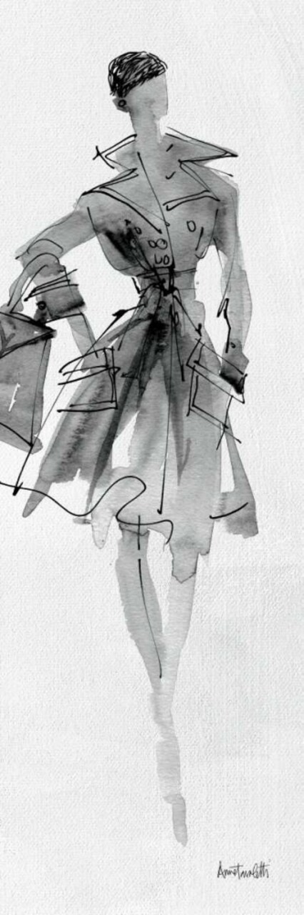 Fashion Sketchbook VII Poster Print by Anne Tavoletti - Item # VARPDX15603